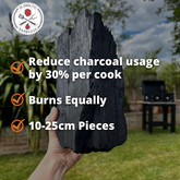 Globaltic Birch Lumpwood Charcoal 10kg